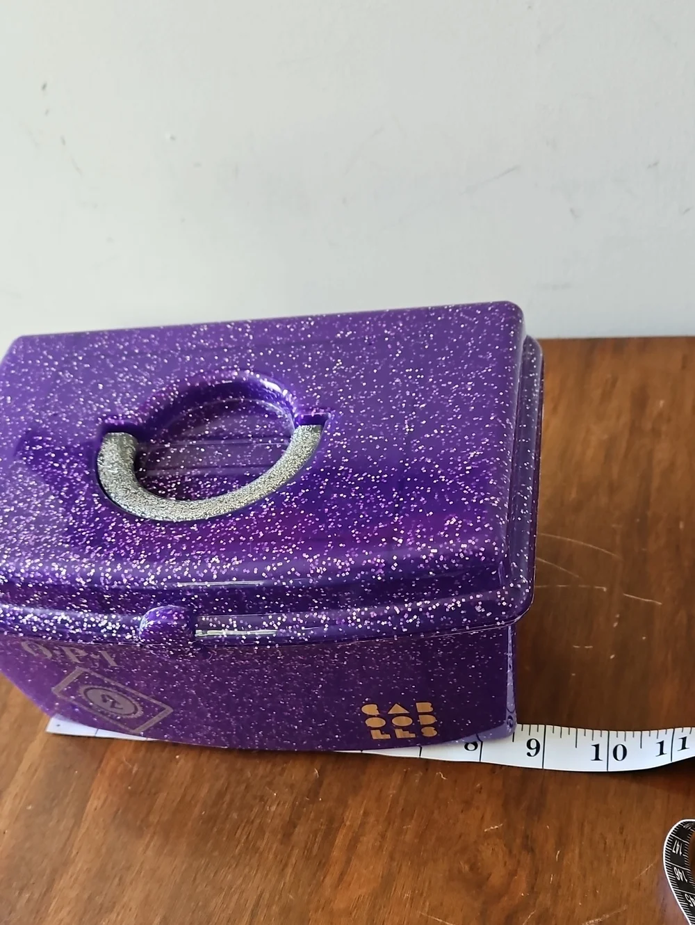 Vintage Caboodles OPI Arizona Jean Company Purple Sparkle